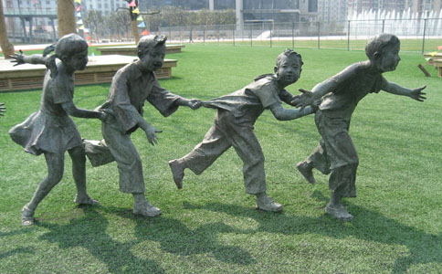 城市雕塑設計 小孩雕塑